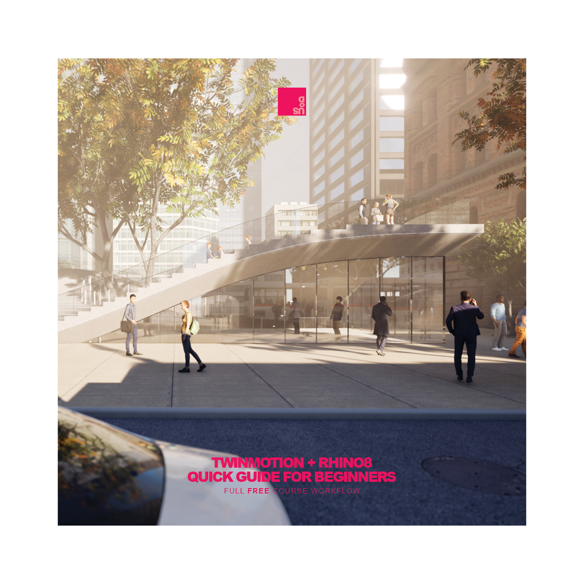 Twinmotion and Rhino 8 Architecture Rendering Beginner Tutorial